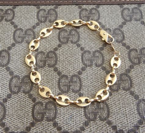 vintage gucci link bracelet silver|most expensive gold gucci bracelet.